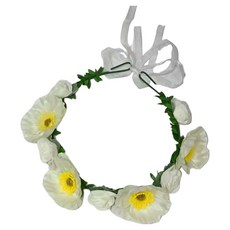 Treova 華麗人造花與花環, 奶油色