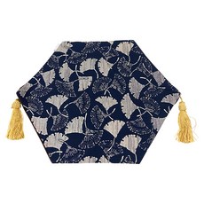 LASSLEY 蕾絲妮 六角桌墊, 1個, 扇葉飛舞, 40 x 32cm