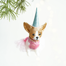 Treova 簡約華麗人造花環, 1個, 小狗