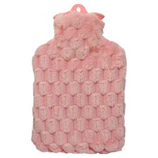 Urban Pick 絲絨溫水熱敷袋 粉紅色 1200ml, 1個