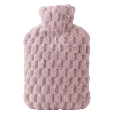 Onco Pick 絲絨熱水袋 紫色 1200ml, 1套