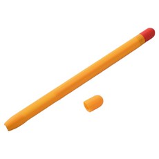 힐링쉴드 애플펜슬 2세대 투톤 케이스, 오렌지, 1개