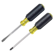 KLEIN TOOLS 緩衝握柄優質螺絲起子2件組 85442, 1套