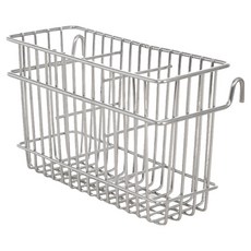 不鏽鋼3格刀叉籃, 金屬銀, 1個