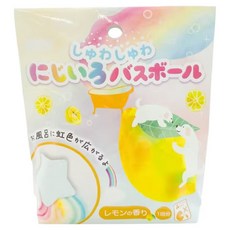 Silverback 彩虹香芬沐浴球 星星 檸檬香味, 1個, 黃色