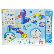 BANDAI 哆啦A夢秘密道具軌道積木任意門組, 1套, 多色