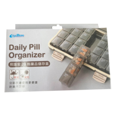 照護家 28格藥品儲存盒, 1個