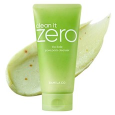 BANILA CO 芭妮蘭 Clean It Zero 奇異果羽衣甘藍毛孔面膜潔面乳, 1個, 180g