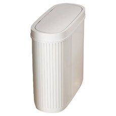Easy Deal縫隙高級型廁所垃圾桶 無打孔, 白色