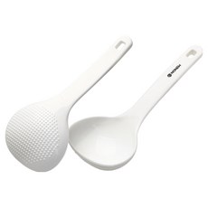 노뉴 거품 제거 다용도 미니국자 NONEW-FRL1973, 화이트, 2개