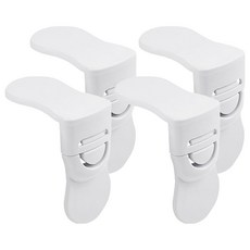 Green-ggu 兒童安全抽屜鎖, 4個, 白色