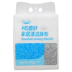 磨砂清潔洗碗布 RY008, 1個, 120個裝, 白色