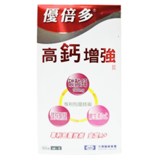 Sinphar 杏輝醫藥 YouBest 優倍多 高鈣增強錠, 1個, 60顆