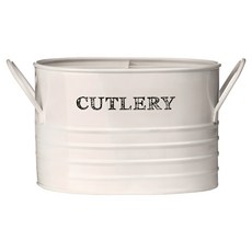 Premier 4格餐具收納筒, 1個, 奶油黃