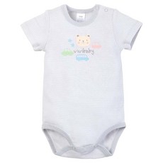 vivibaby 波波熊短袖包屁衣