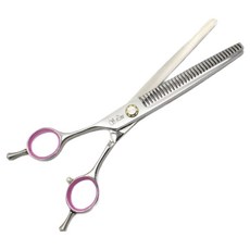 SILVER LINE 狗狗左手魔法橡皮擦專業美容剪刀 7.5吋 LMDM7536, 1個, 混合顏色