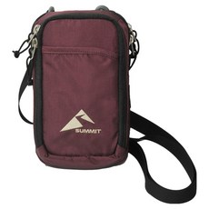 SUMMIT TECHNICAL GEAR Rich 旅行斜揹包, 酒紅色
