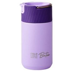 OSLO Baton 隨行杯, 1個, 紫色, 350ml