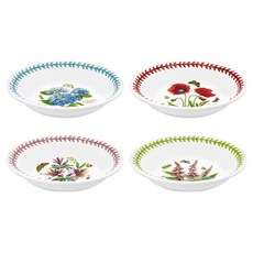 PORTmeIRION 波特玫琳恩 Botanic Garden Meadow 麥片碗 16 x 3.5 cm, 4個, 隨機出貨