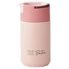 오슬로 바톤 텀블러, 1개, 350ml, 핑크