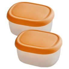 SiliPot 矽膠密封容器 淺杏色 小, 2個, 180ml