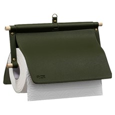 로티캠프 RCE 가죽 캠핑 키친타올걸이, 카키, 1개