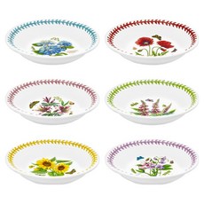 PORTmeIRION 波特玫琳恩 Botanic Garden Meadow 麥片碗 16 x 3.5 cm, 6個, 隨機出貨