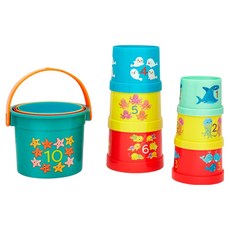 B.toys 巴奇千層桶, 1個, 多色