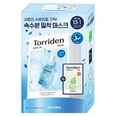 Torriden 5D微分子玻尿酸保濕面膜 27ml 13片 + 舒緩急救面膜 25ml, 14個裝, 1組