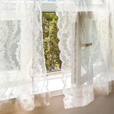 CARREDECO Bella 蕾絲窗簾 2片, 混合色