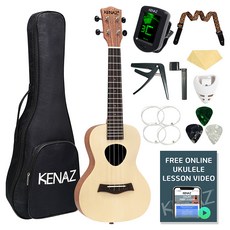 케나즈 입문용 우쿨렐레 KU17C S, 콘서트, 1개