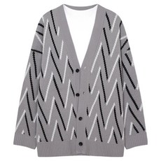 ILLUSO 男士Twin寬鬆版針織開襟衫