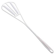 MONACO OLIVE Let's Easy 拍打式棉被衣物除塵器, 白色, 1個