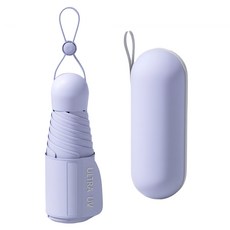 台灣 Life plus 星耀掌心のミニ守傘輕量 24骨黑膠傘/口袋傘/晴雨兩用抗UV傘附雨傘盒