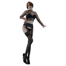 情趣專家 蕾絲性感純慾吊帶襪