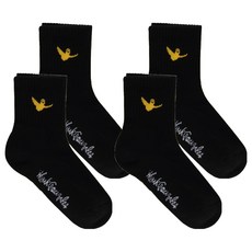 MARK GONZALES KIDS 兒童柔軟運動中筒襪4雙組 MK-11