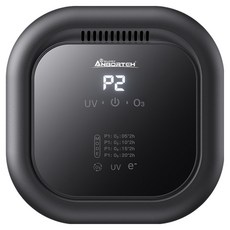 ANBORTEH 安伯特 K6紫外線臭氧 4in1 空氣清淨機 無線款, 黑色, ABT-E102
