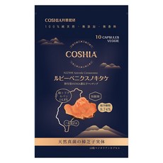 COSHIA 科雅健研 紅寶牛樟芝 500mg, 1個, 10顆