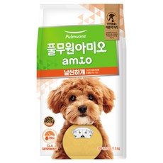 풀무원아미오 강아지 날씬하개 사료, 다이어트(체중감소), 1.5kg, 1개