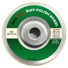 프로탑 양모휠 디스크 100mm, 1개