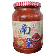 德記 南乳 紅腐乳, 1個, 820g