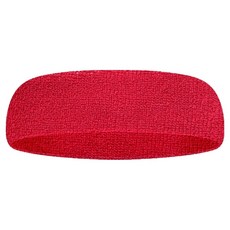셀리빙 스포츠 땀 흡수 운동 헤어밴드, 로즈 레드, 1개
