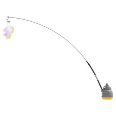 펫츠몬 고양이 냥태공 360도 회전 셀프 놀이 낚싯대, 혼합색상, 1개