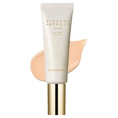 네이처리퍼블릭 진생 앰플 비비크림 SPF30 PA++, 01라이트베이지, 50ml, 1개