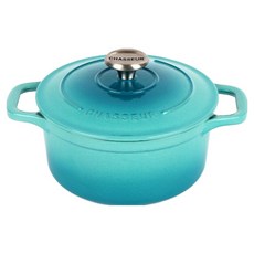 차세르 인덕션 프리미엄 무쇠주물 양수냄비, 16cm, 보라보라, 1개