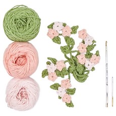 Mellowstory Stationery 編織套組 櫻花書籤, 1個, 混合色