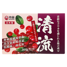 KOUEKI 功益 清流蔓越莓粉包 ( CRANBERY GRANULE ) 30包, 1個, 2g