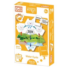 Learning Kitds 科學系列 水循環認知遊戲, 1個, 19片, 混和顏色