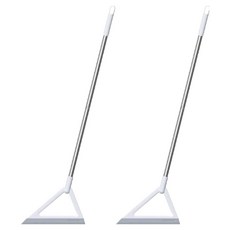 神奇清潔矽膠掃把, 2個, 白色