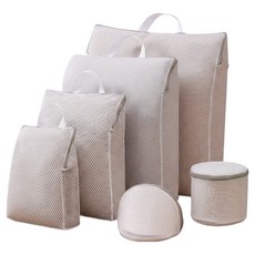 Easy Deal 整潔洗衣袋6件組 手洗袋, 1套, 白色